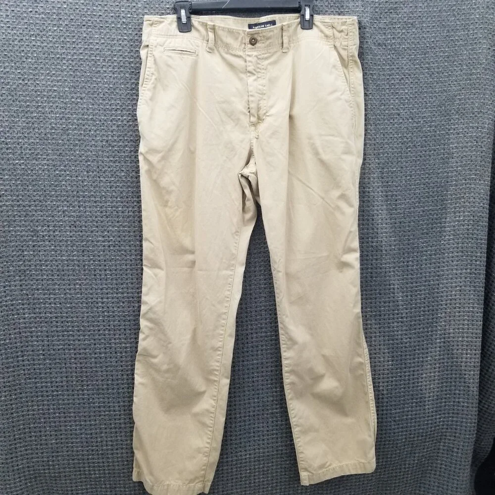 💚2/$20 American Eagle Outfitters Tan Khaki Pants Men's  36